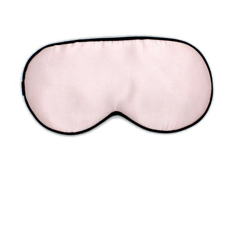 Masque de sommeil toucher satiné rose – Maison Cocon