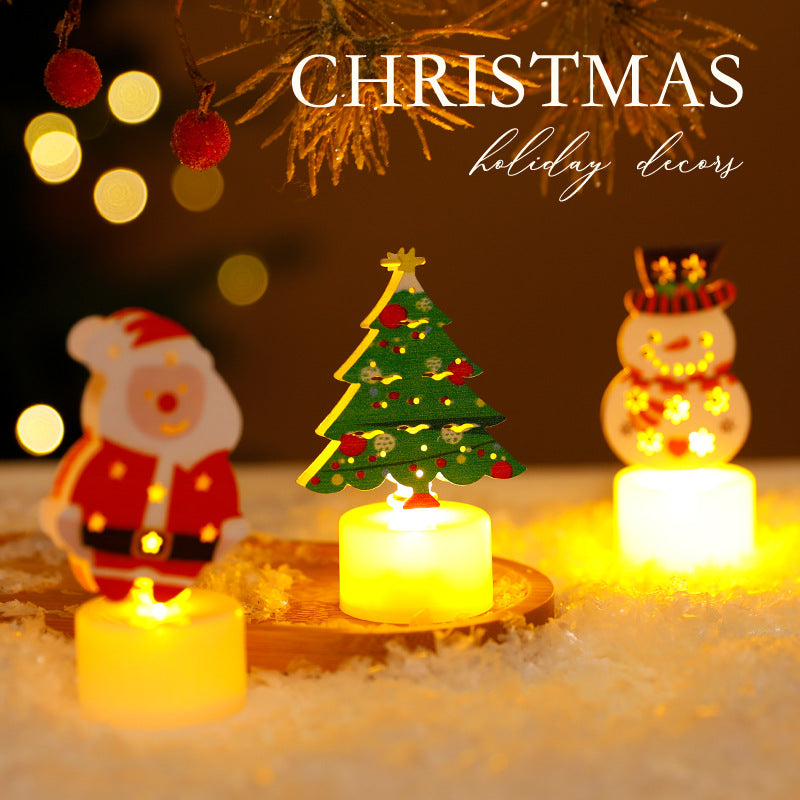 Veilleuses de Noël LED effet flamme – Maison Cocon
